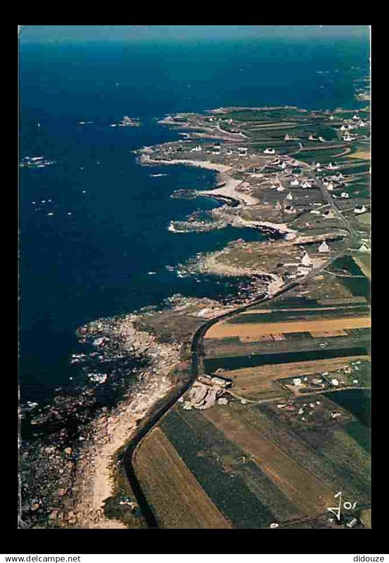 29 - Plouescat - La Route Cotière - Vue aérienne - Voir Scans Recto Verso