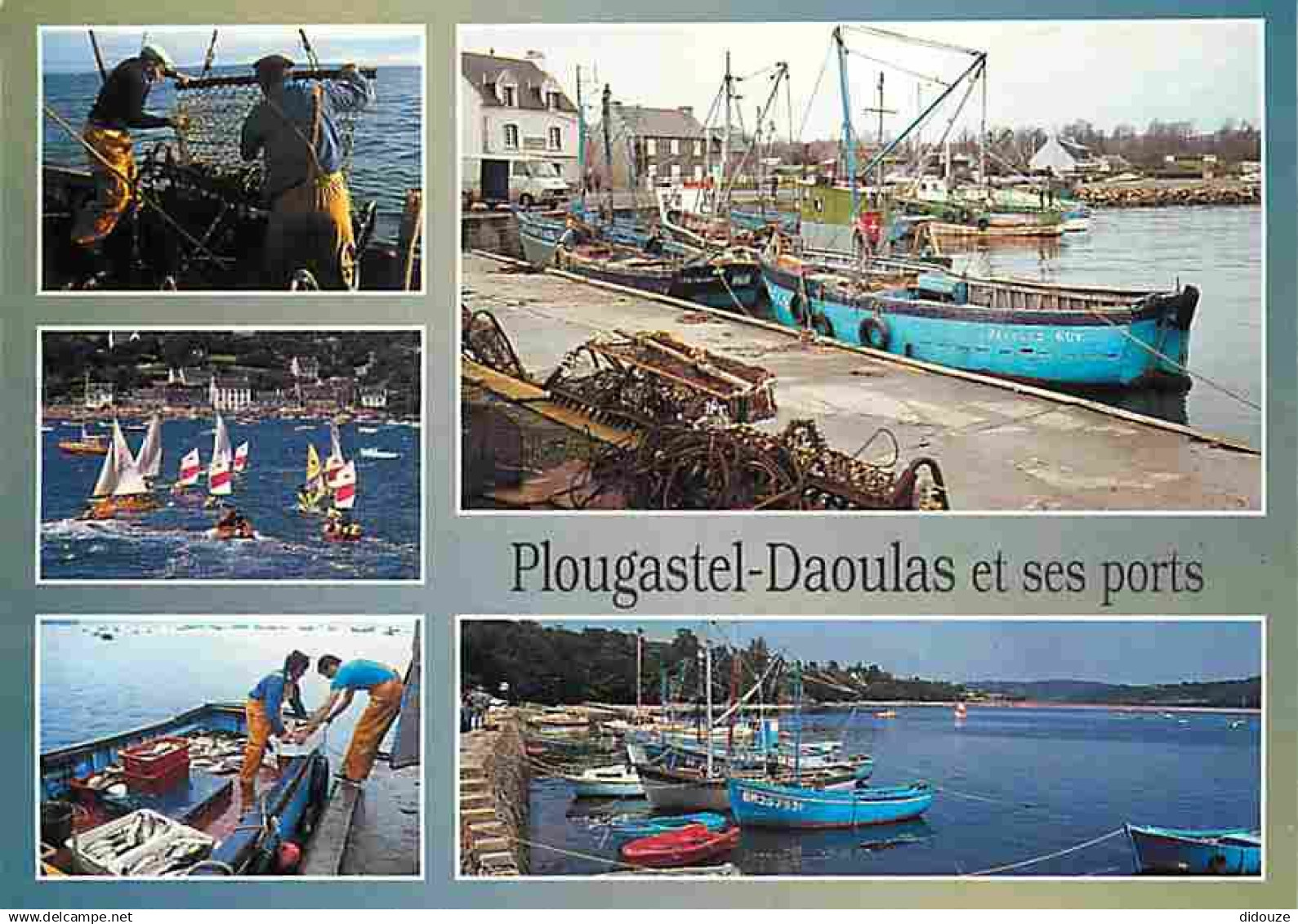 29 - Plougastel Daoulas - Ses Ports - Multivues - Bateaux - Voir Scans Recto Verso