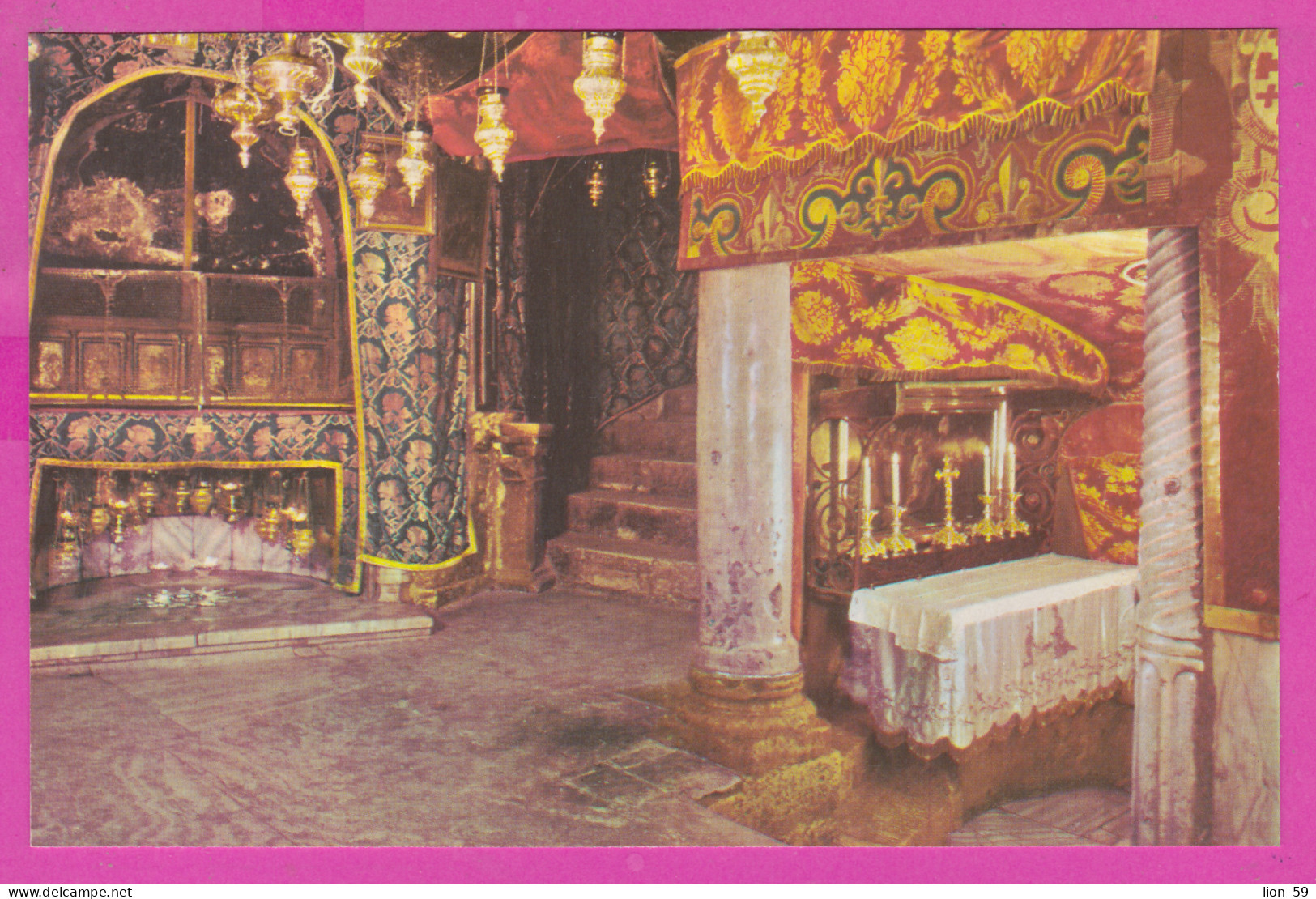 298215 / Israel - Bethlehem - Grotto of the Nativity , interior PC # 358 Israele