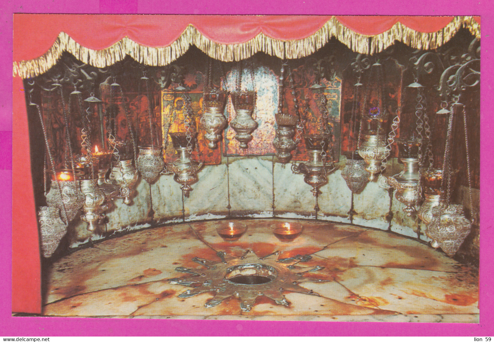 298216 / Israel - Bethlehem - The Star of Bethlehem , interior PC # 359 Israele