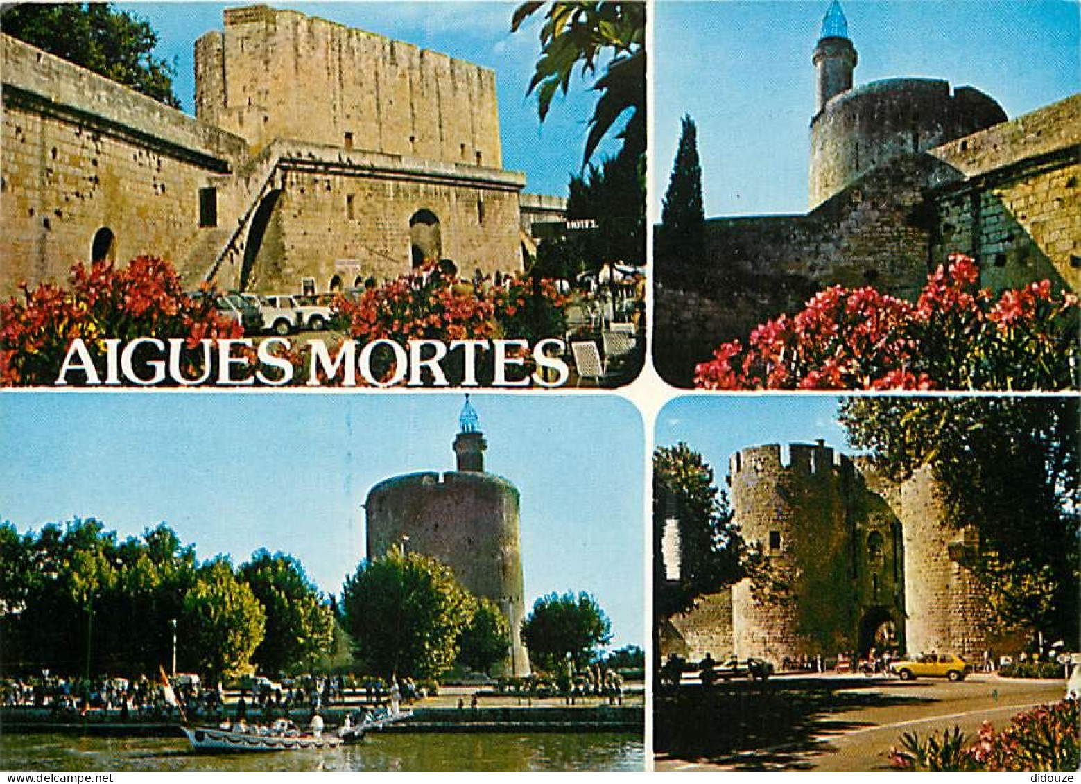 30 - Aigues Mortes - Multivues - Flamme Postale de Aigues Mortes - CPM - Voir Scans Recto-Verso