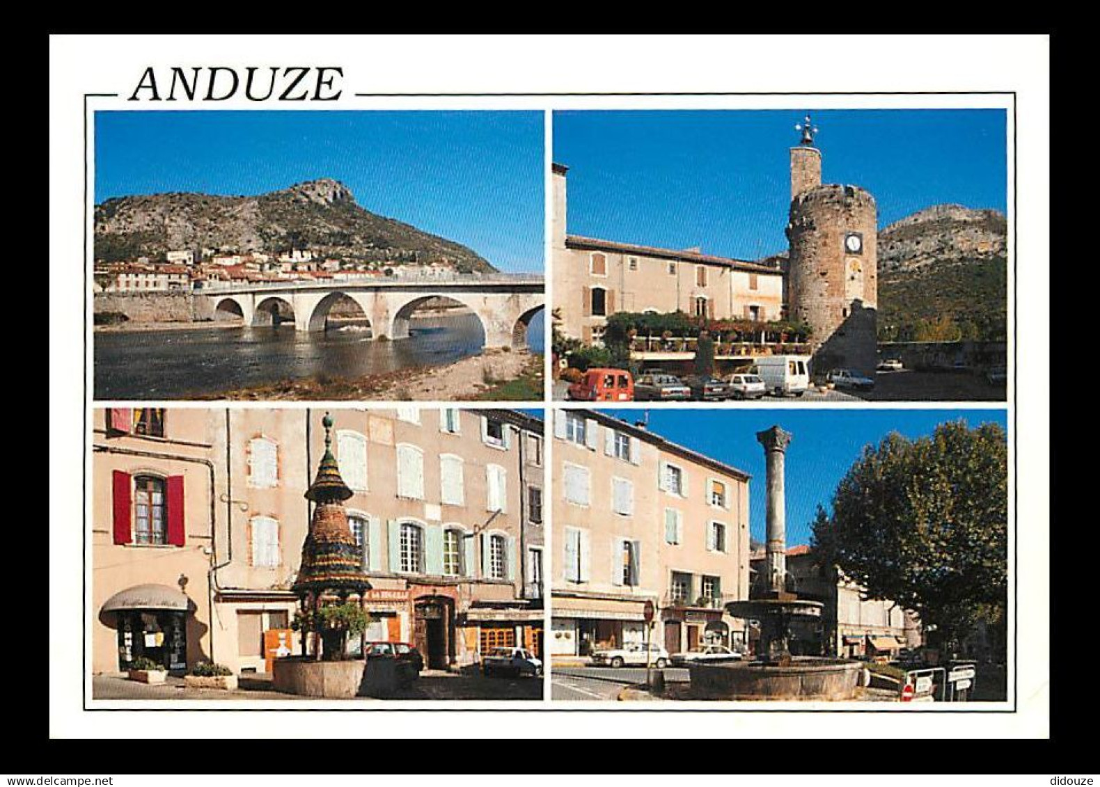 30 - Anduze - Multivues - Automobiles - CPM - Voir Scans Recto-Verso