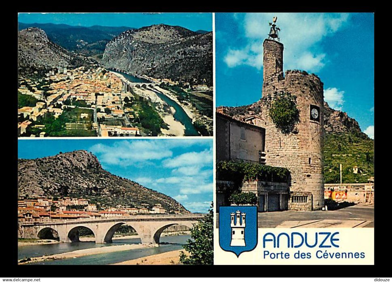 30 - Anduze - Multivues - Blasons - CPM - Voir Scans Recto-Verso