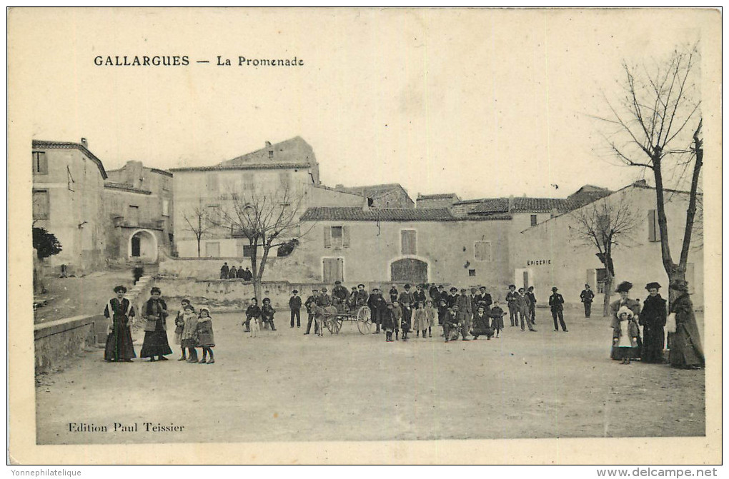 30 - GARD - Gallargues - promenade