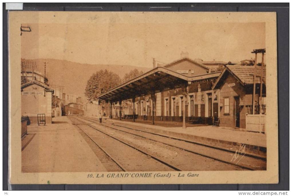 30 - Grand-Combe -  La gare