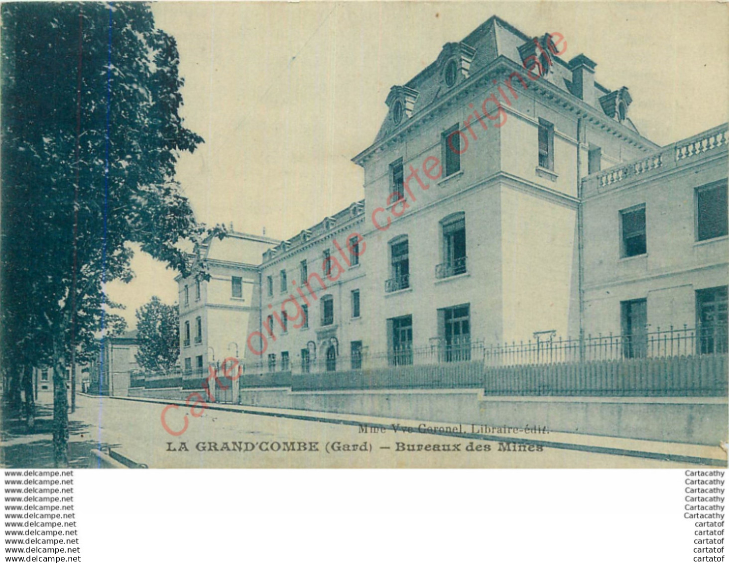 30.  LA GRAND'COMBE .  Bureaux des Mines .