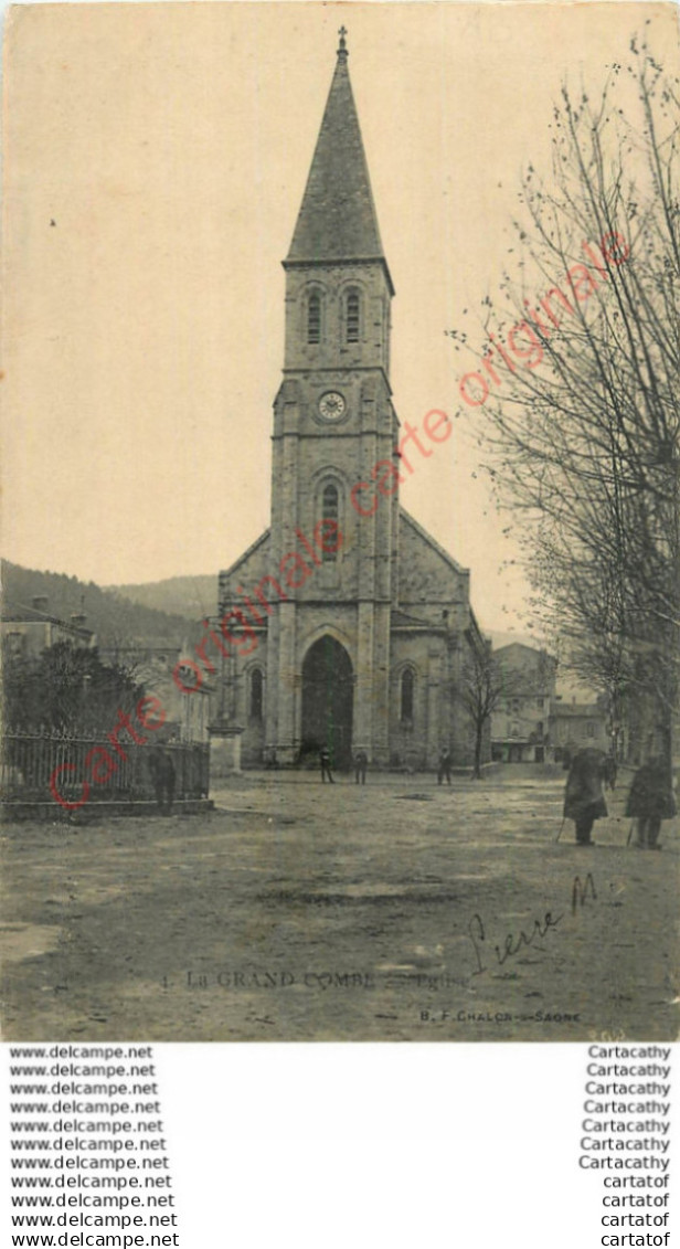 30.  LA GRAND COMBE .  Eglise .