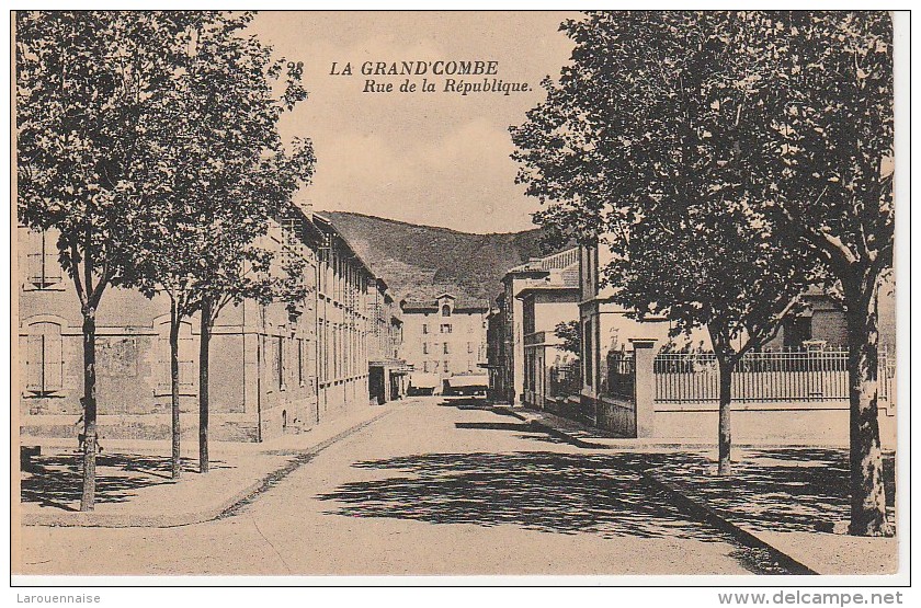 30 - LA GRAND'COMBE - Rue de la République