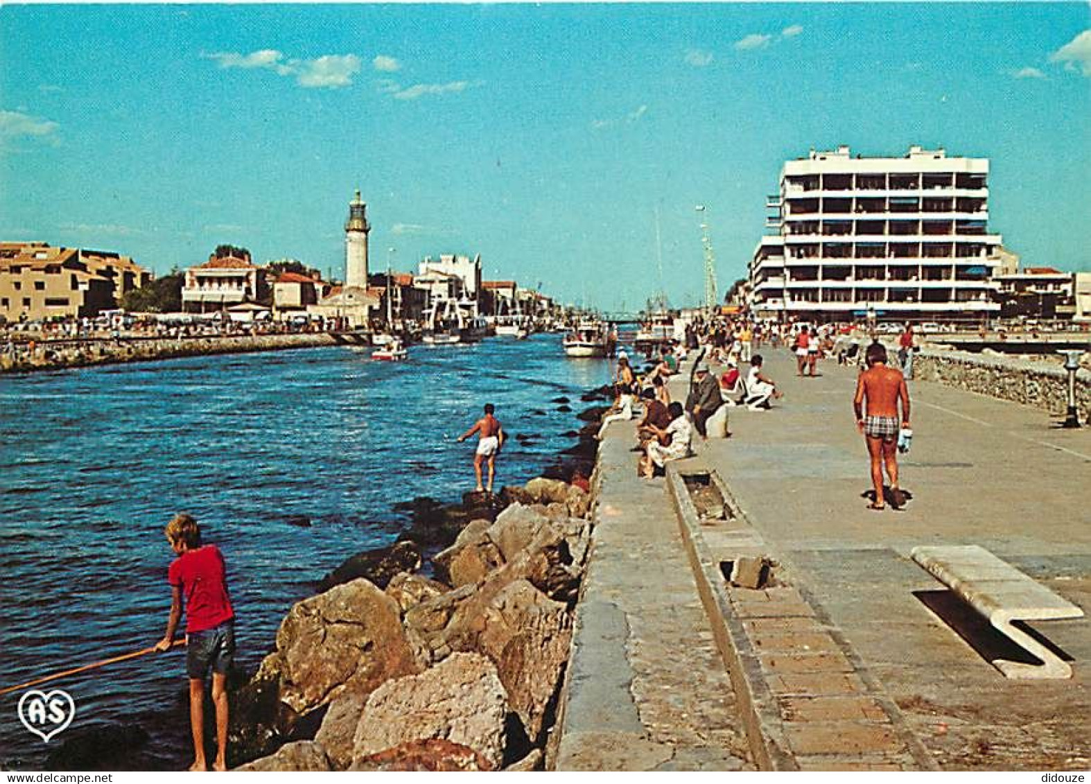 30 - Le Grau du Roi - Le Canal et la Jetée - CPM - Voir Scans Recto-Verso