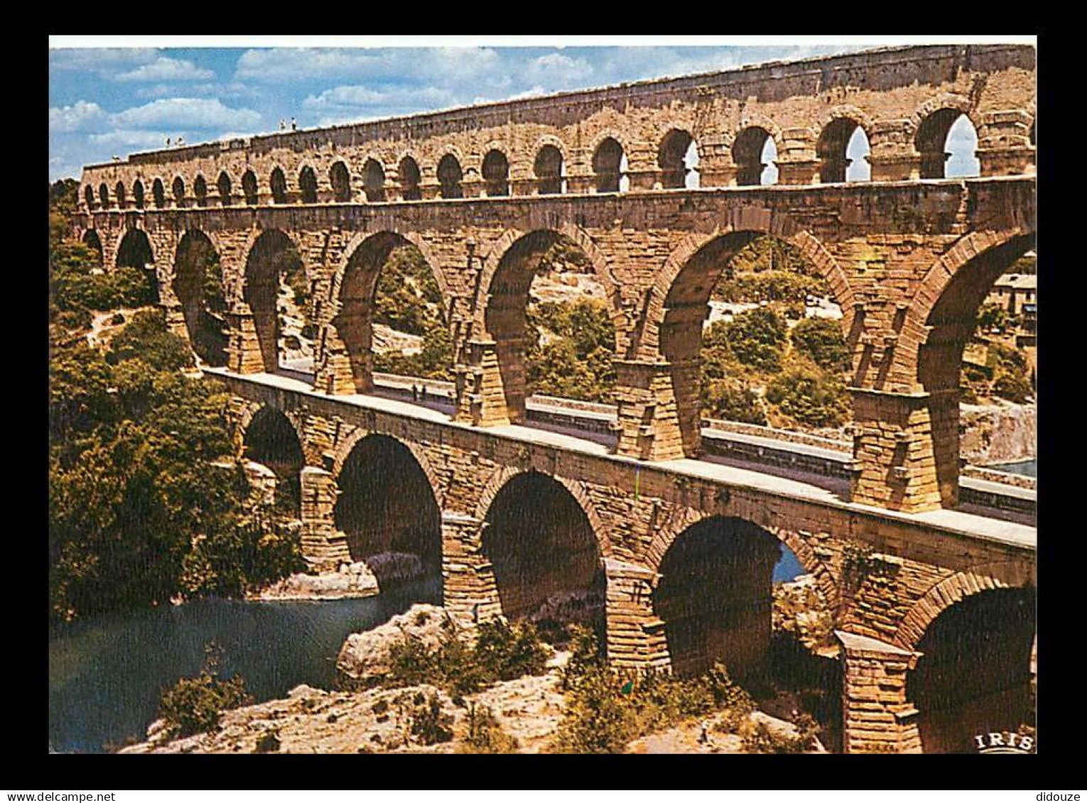 30 - Pont du gard - Flamme Postale de L'Isle sur la Sorgue - CPM - Voir Scans Recto-Verso