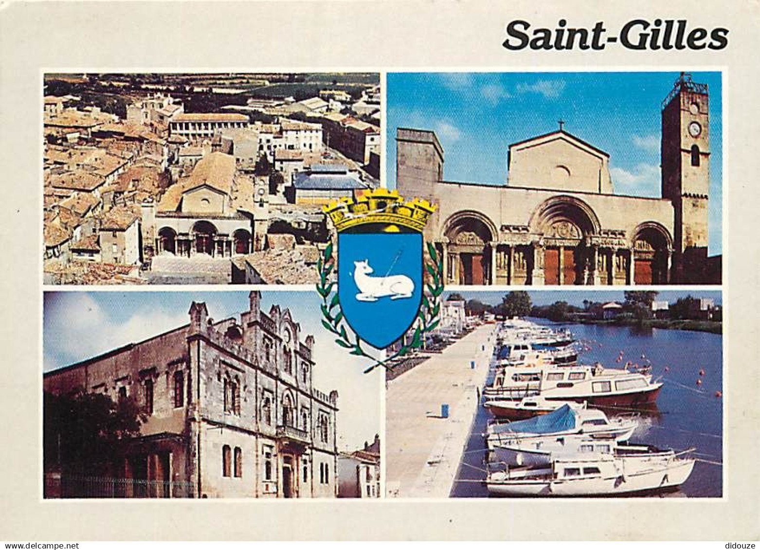 30 - Saint Gilles du Gard - Multivues - Blasons - Flamme Postale de Saint Gilles du Gard - CPM - Voir Scans Recto-Verso