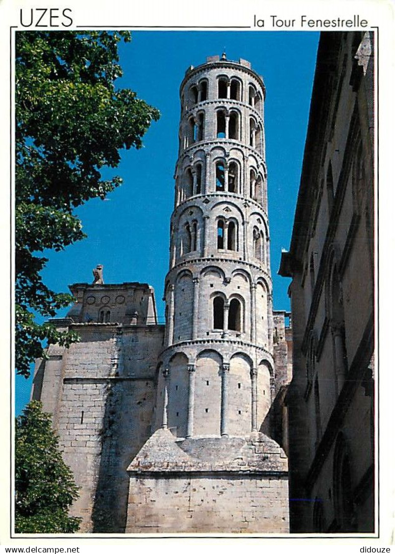 30 - Uzès - La Tour Fenestrelle - Flamme Postale de Uzès - CPM - Voir Scans Recto-Verso