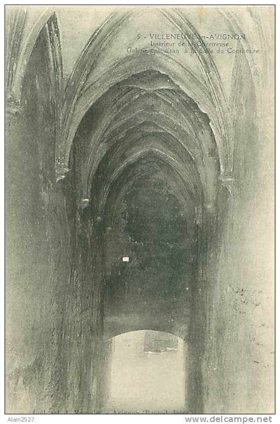 30 - VILLENEUVE-lès-AVIGNON - Intérieur de la Chartreuse (Coll. J. Maussier)