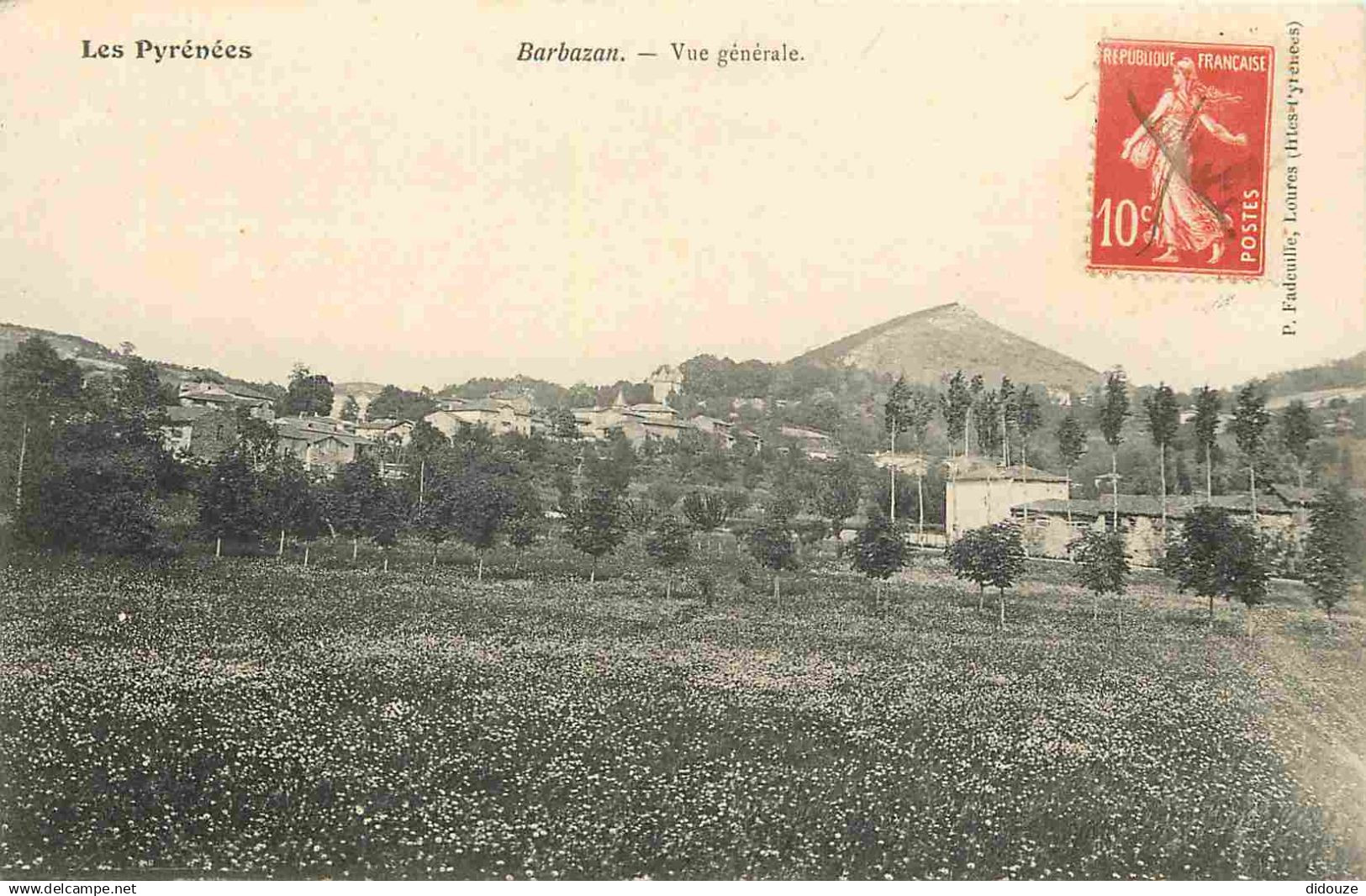 31 - Barbazan - Vue Générale - Correspondance - CPA - Voir Scans Recto-Verso