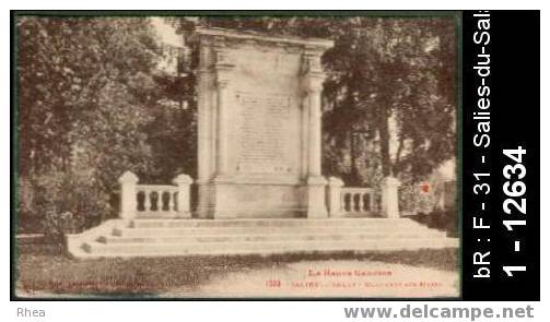 31 Salies-du-Salat - 1233 - SALIES-du-SALAT - Monument aux Morts - monument aux morts - monum /  D31D  K31523K  C31523C