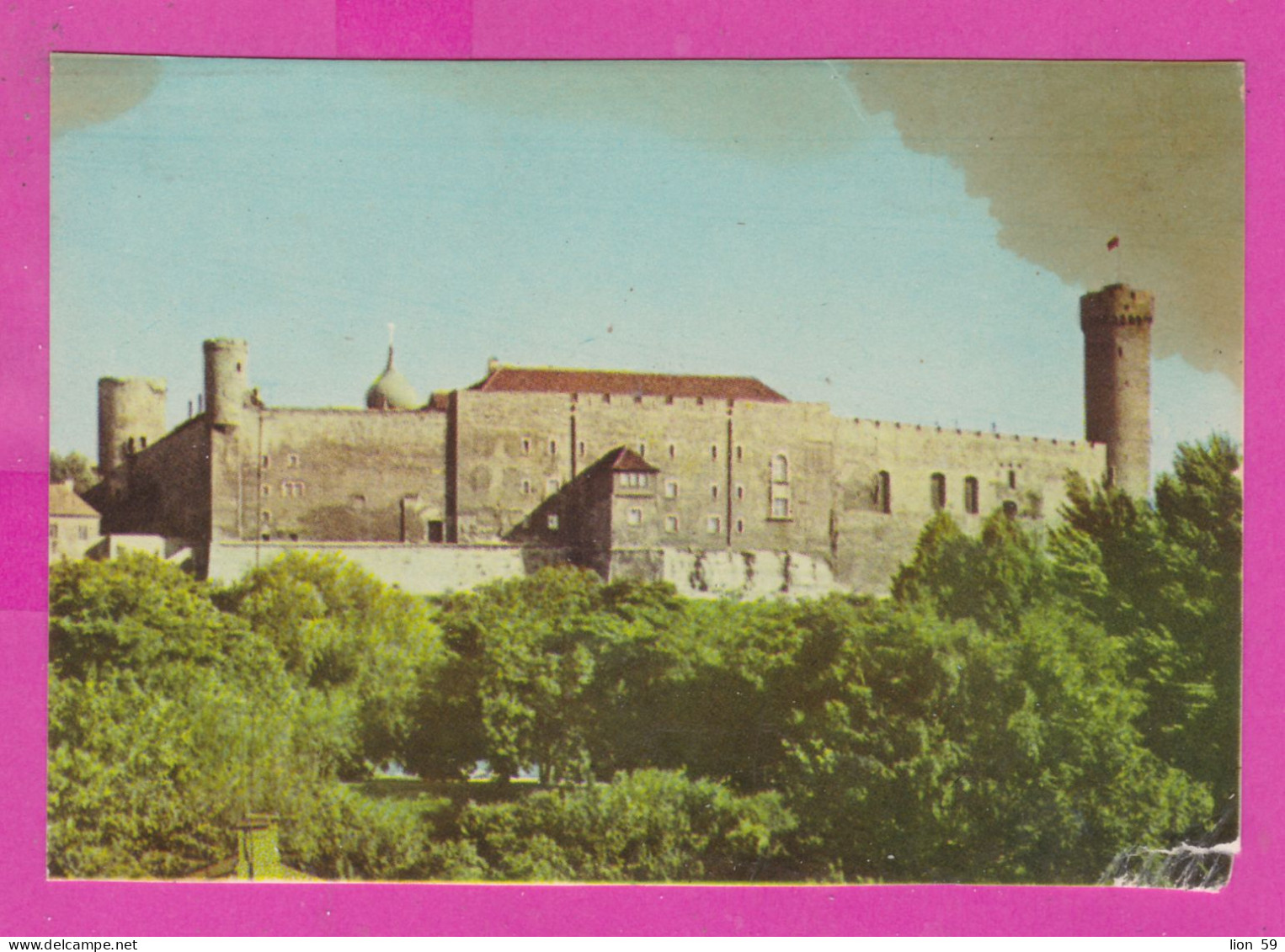 312491 / Estonia - Vyshgorod (Tallinn) - Toompeo Castle 1965 PC 10.5 x 7.2 cm.  Estland Estonie