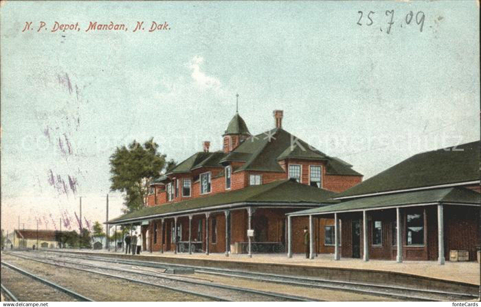 31735417 Mandan NP Depot Railway