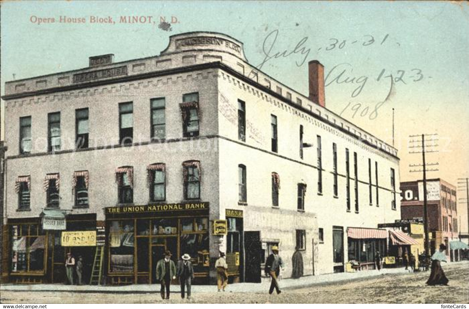 31735637 Minot North Dakota Opera House Block