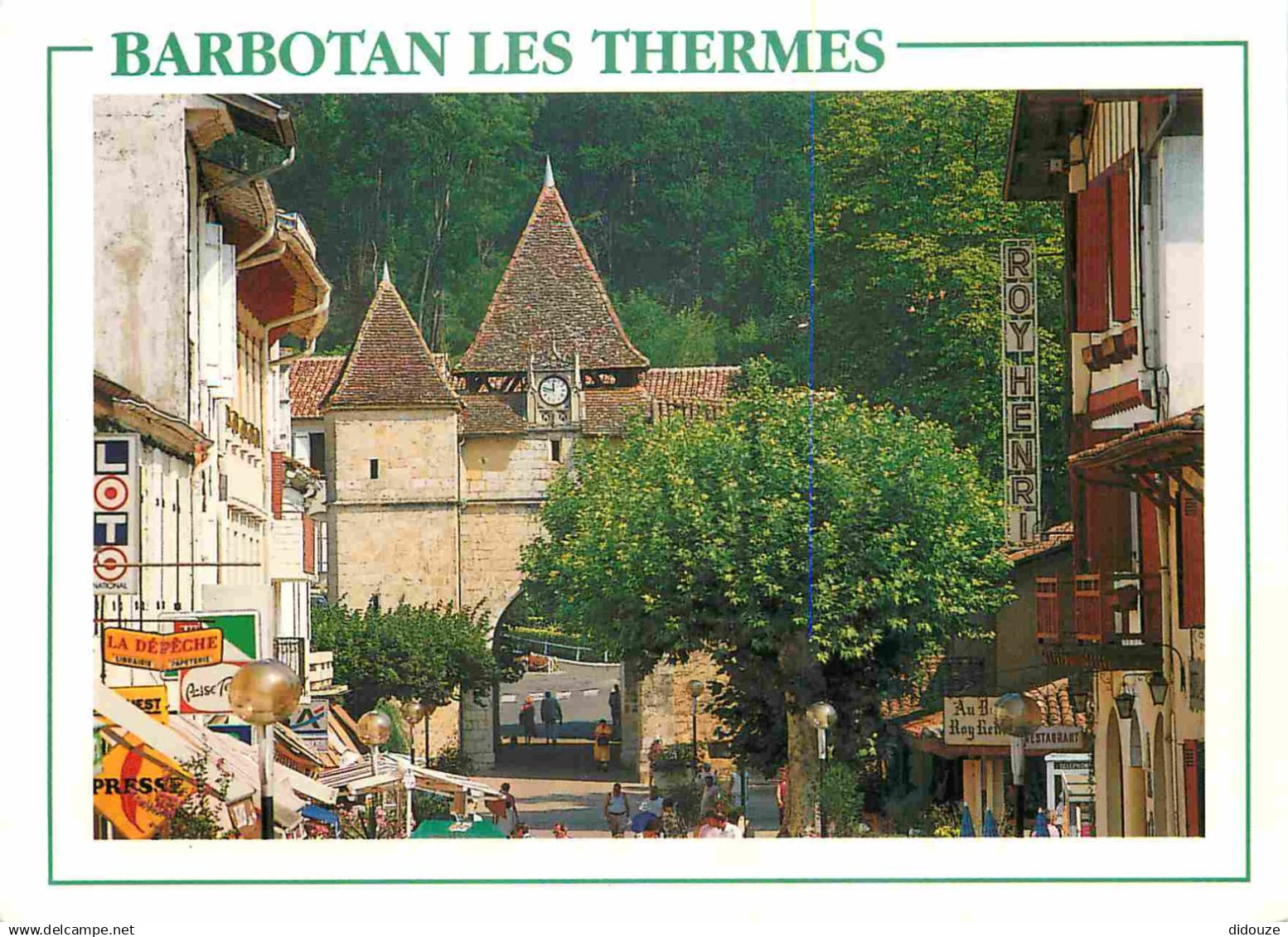 32 - Barbotan les Thermes - Centre Ville - CPM - Voir Scans Recto-Verso