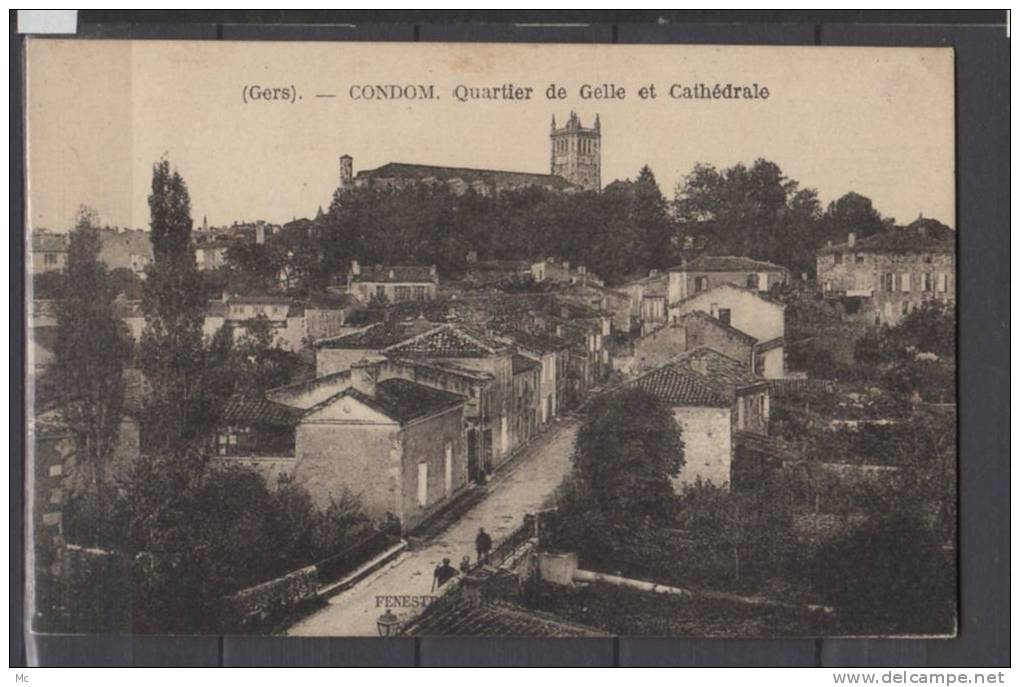 32 - Condom -  Quartier de Gelle et Cathédrale