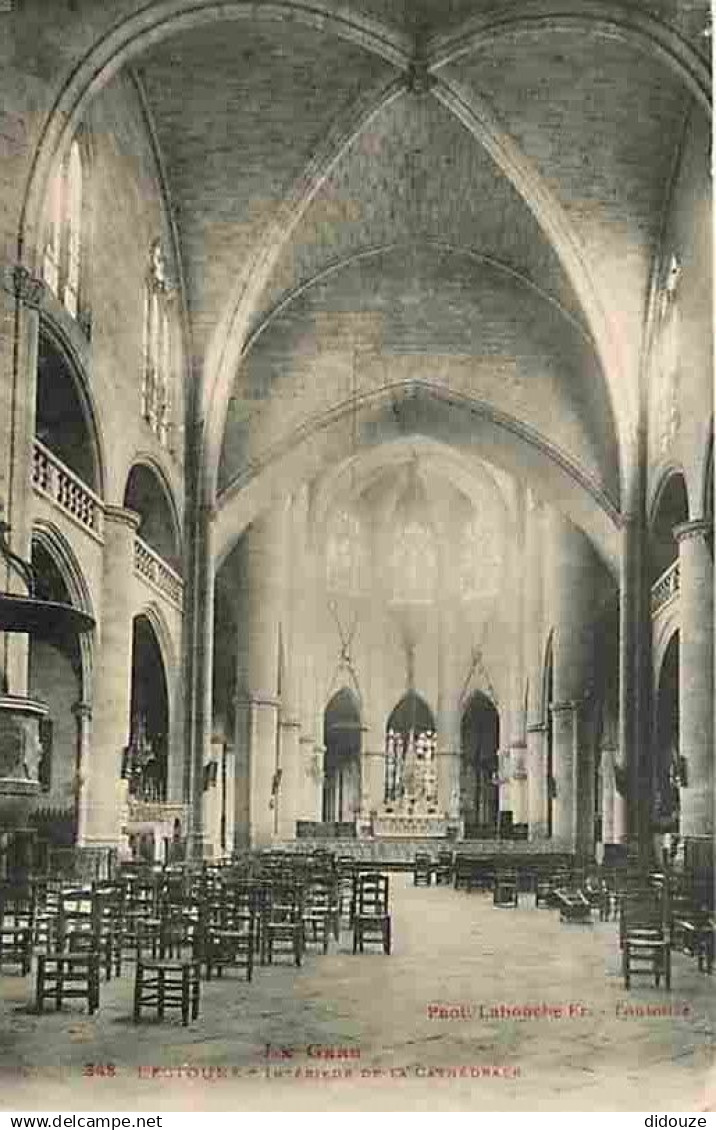 32 - Lectoure - Intérieur de la Cathédrale - CPA - Voir Scans Recto-Verso