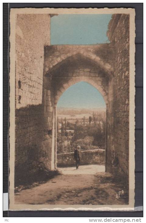 32 - Valence sur Bais - Porte de l'Herisson - colorisée