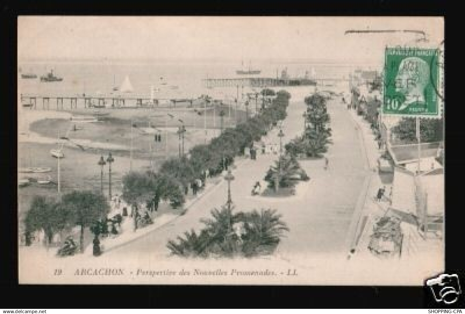 33 - ARCACHON - PERSPECTIVE DES Nelles PROMENADES