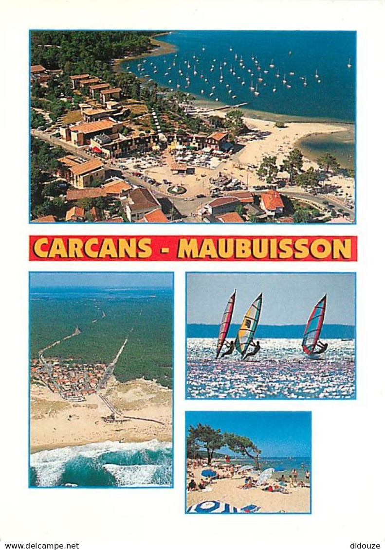 33 - Carcans - Maubuisson - Multivues - Planche à Voile - CPM - Voir Scans Recto-Verso