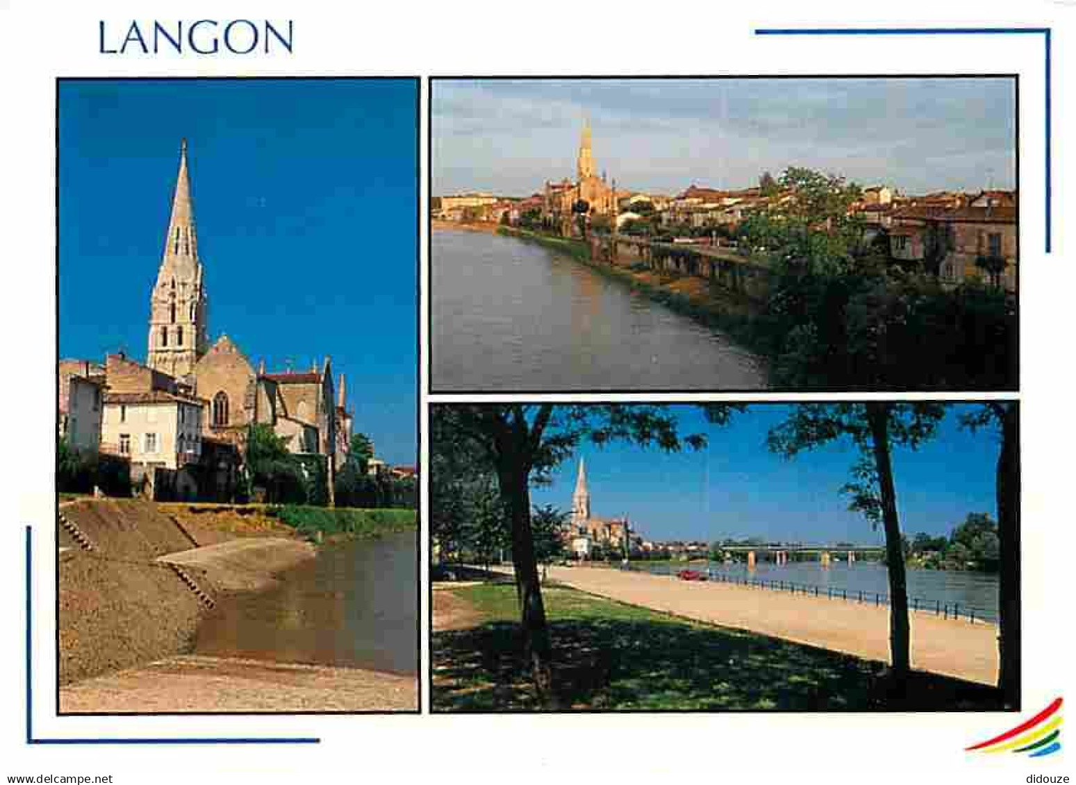 33 - Langon - Multivues - CPM - Voir Scans Recto-Verso