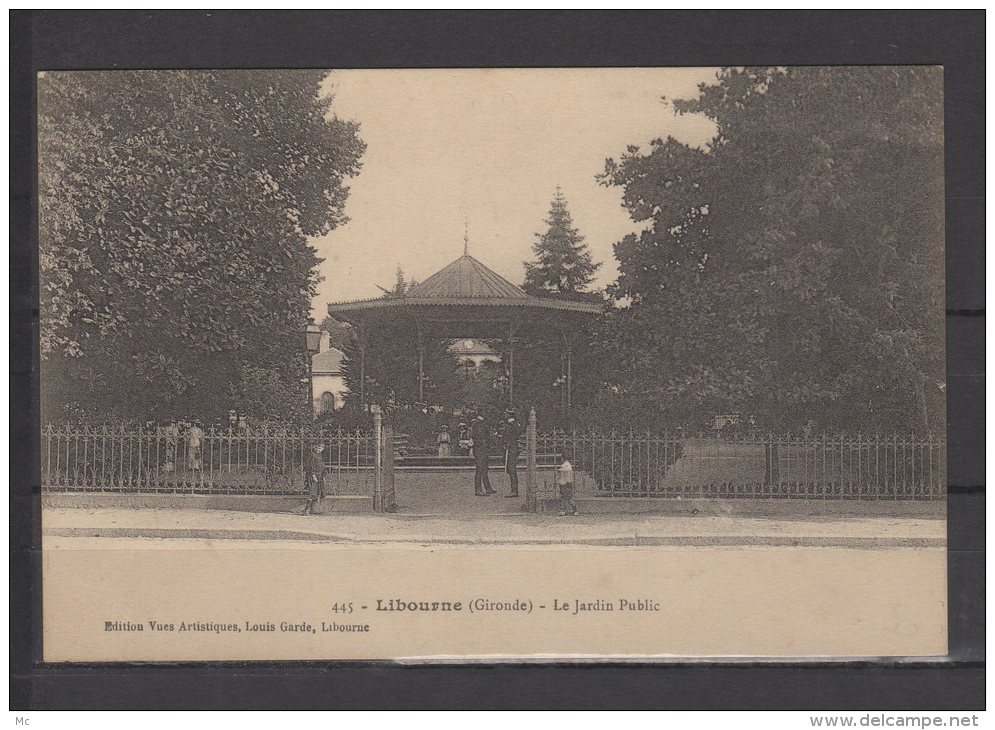 33 - Libourne - Le Jardin Public