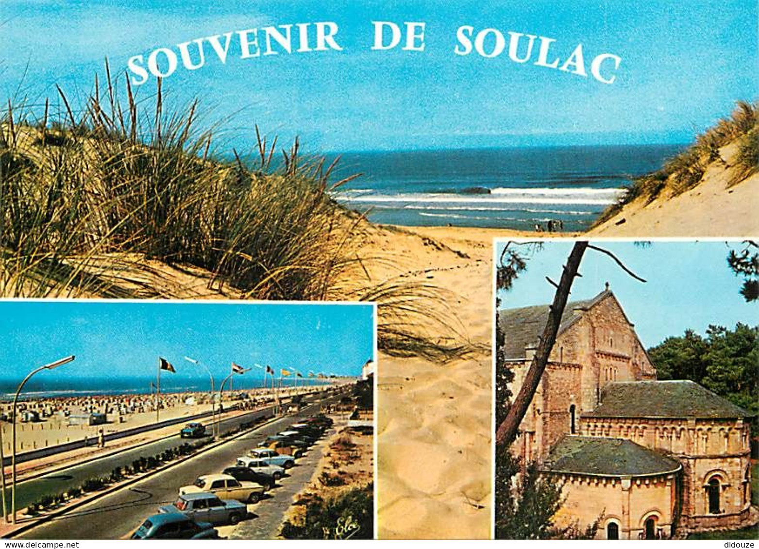 33 - Soulac sur Mer - Multivues - Automobiles - CPM - Voir Scans Recto-Verso