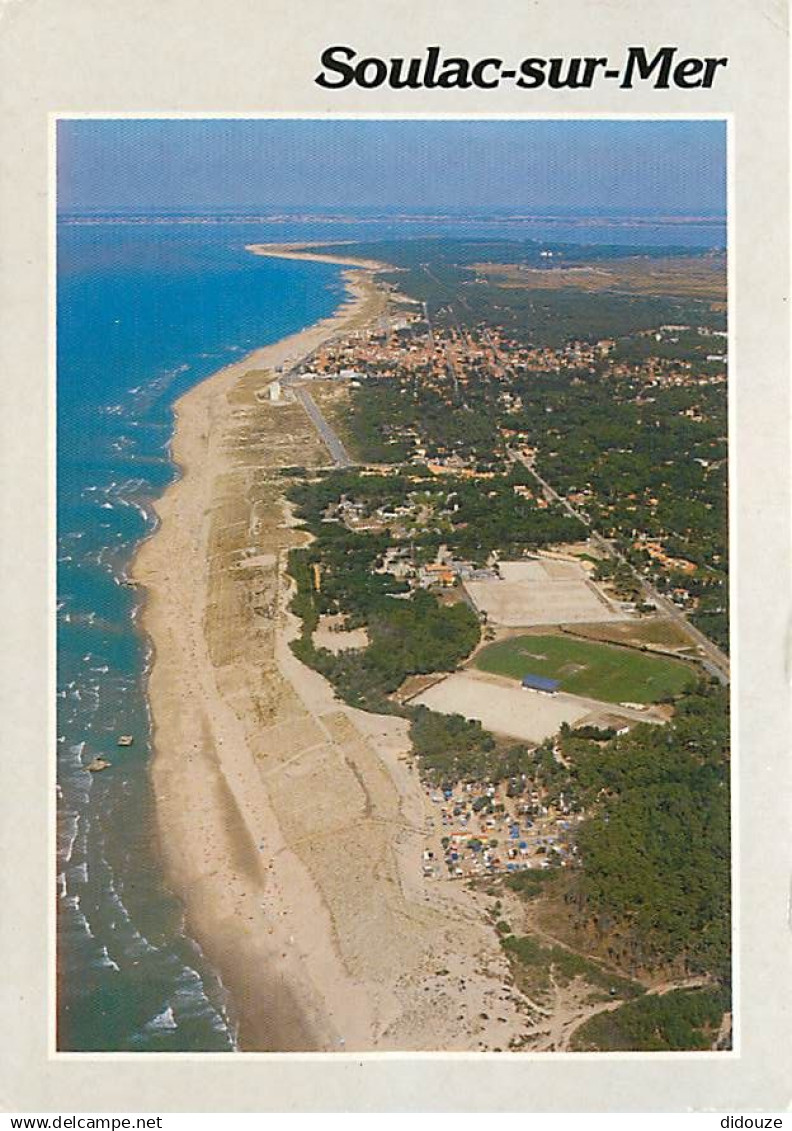 33 - Soulac sur Mer - Vue panoramique - L'Amélie - Vue aérienne - Flamme Postale de Soulac sur Mer - CPM - Voir Scans Re