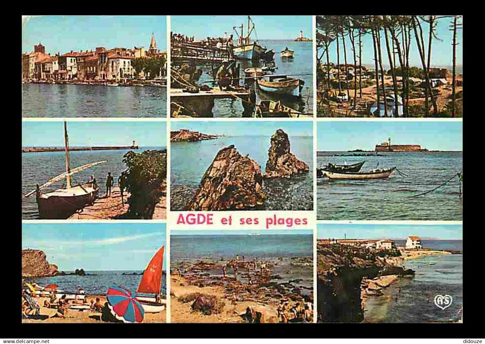 34 - Agde - Agde et ses Plages - Multivues - CPM - Voir Scans Recto-Verso