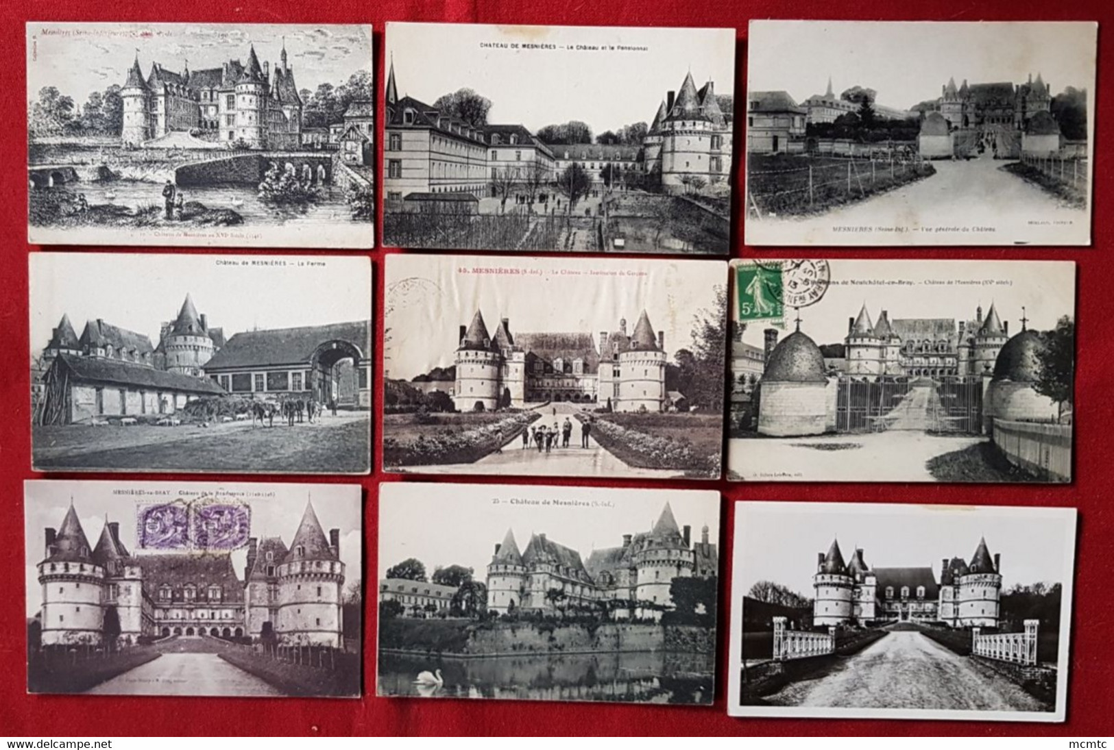 34 cartes -   Mesnières-en-Bray -  Seine Maritime  -( 76 )