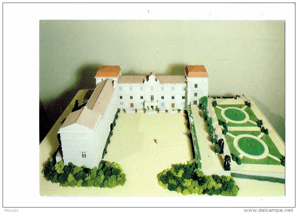 34 - CASTRIES - maquette du Château - Diafrance Veronese edit