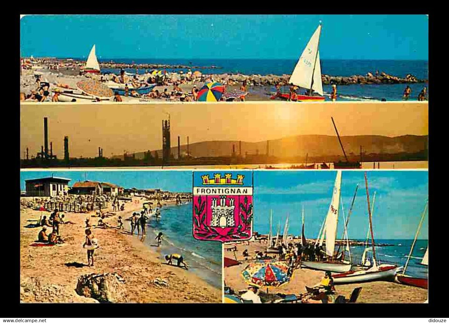 34 - Frontignan - Multivues - Scènes de Plage - CPM - Voir Scans Recto-Verso