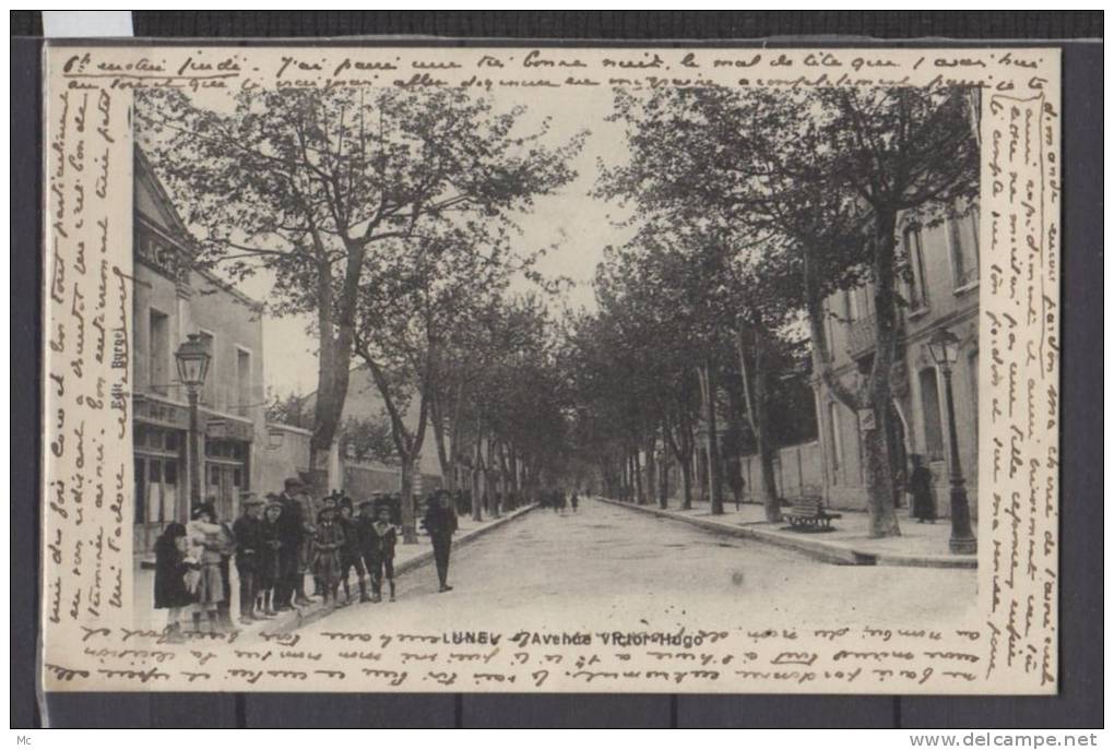 34 - Lunel - Avenue Victor Hugo - animée