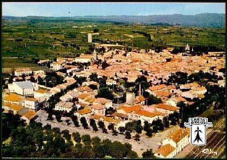 34 Paulhan - PAULHAN (Hérault) Vue générale  Le quartier de la gare - cpsm