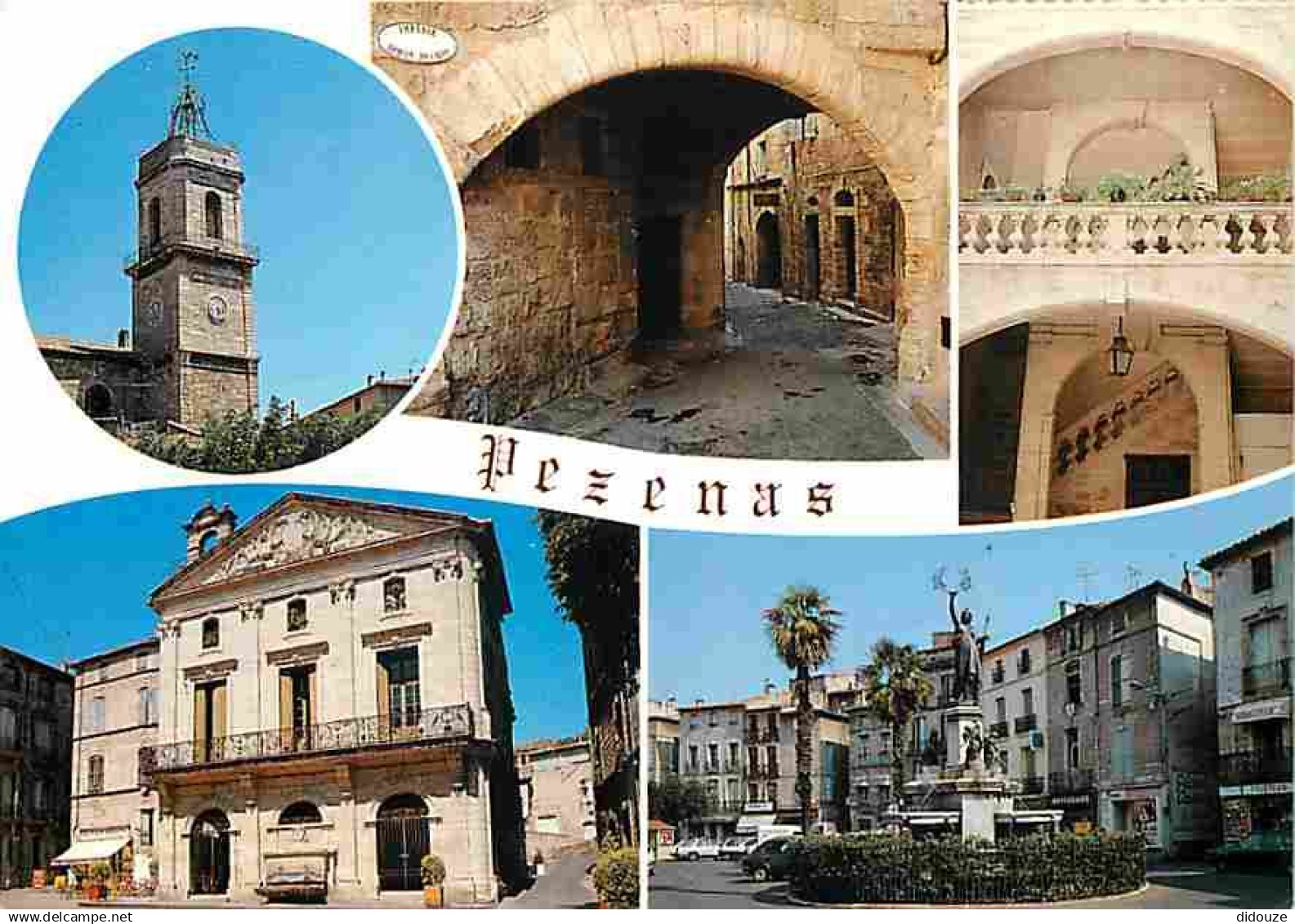 34 - Pezenas - Multivues - Automobiles - CPM - Voir Scans Recto-Verso