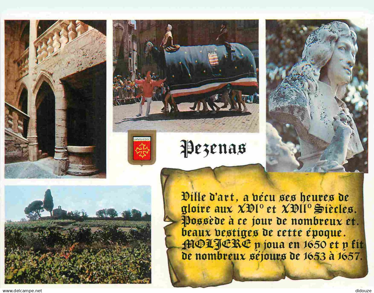 34 - Pezenas - Multivues - CPM - Voir Scans Recto-Verso