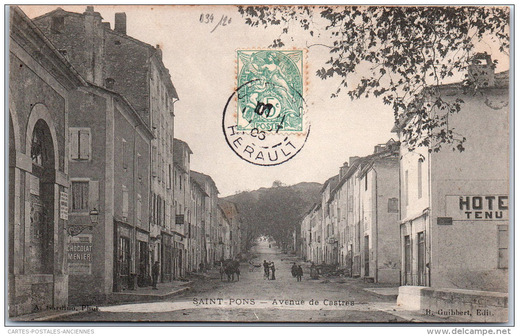 34 SAINT PONS - avenue de castres.