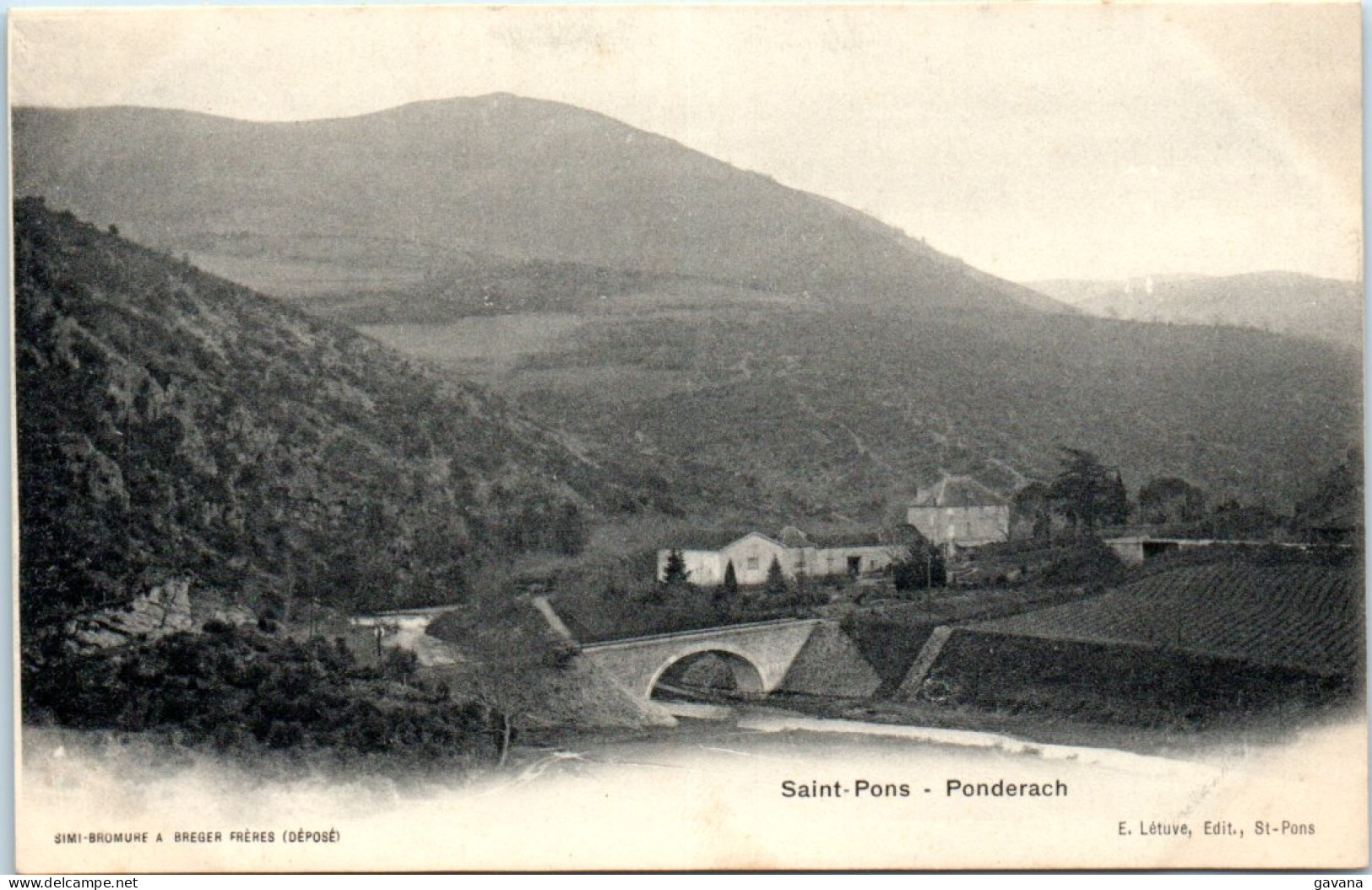 34 SAINT-PONS - Ponderach