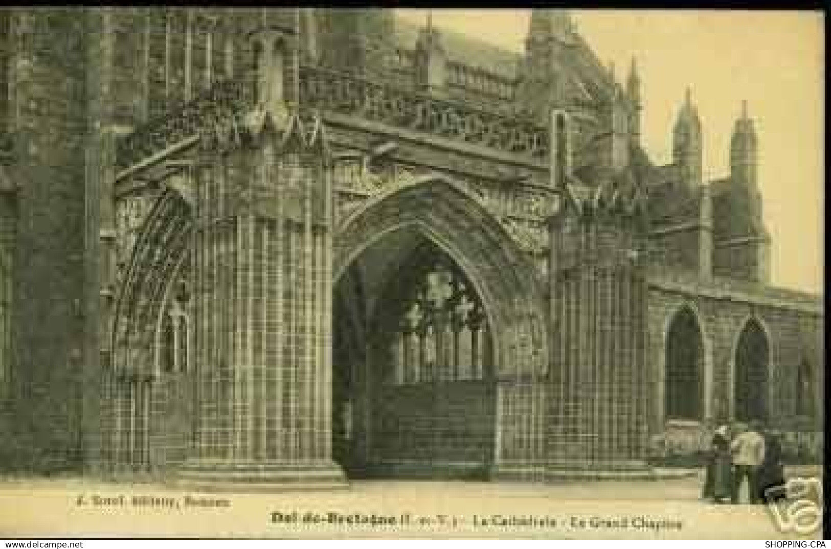 35 - DOL-DE-BRETAGNE - LA CATHEDRALE- LE GRAND CHAPITRE