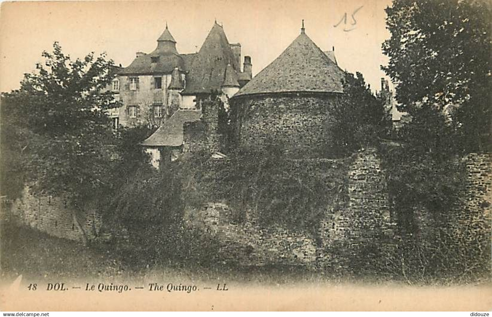 35 - Dol de Bretagne - Le Quingo - Château - CPA - Voir Scans Recto-Verso