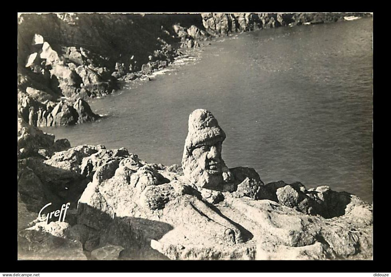 35 - Rothéneuf - Les Rochers Sculptés - M. de Rotheneuf - Mention Photographie véritable - CPSM grand format - Carte Neu