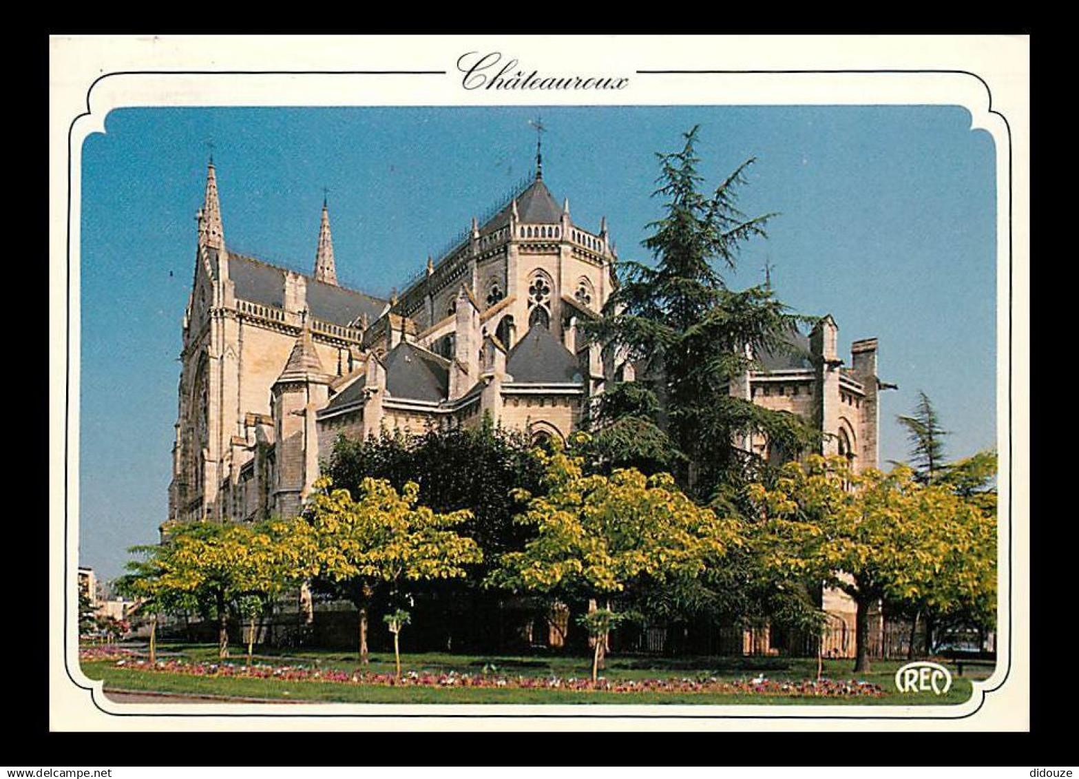 36 - Chateauroux - Eglise Saint-André (l'Abside) - Flamme Postale de Chateauroux - CPM - Voir Scans Recto-Verso