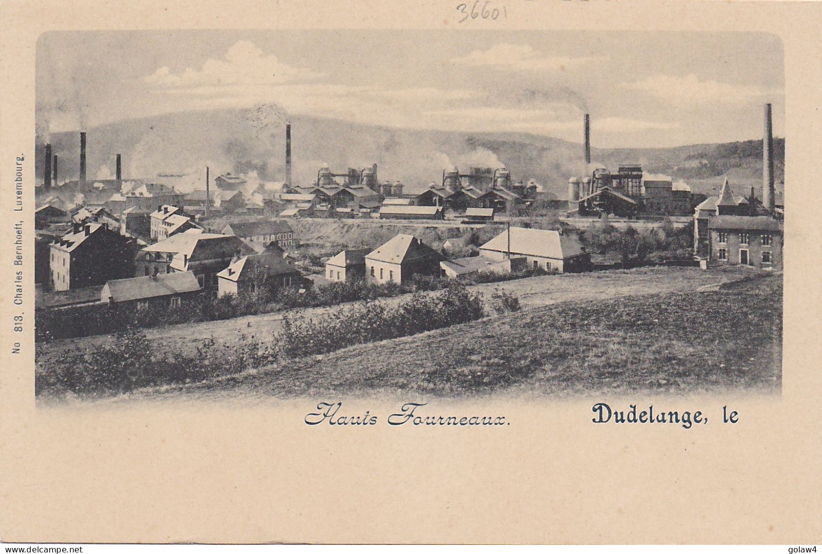 36601# DUDELANGE HAUTS FOURNEAUX USINE SIDERURGIE LUXEMBOURG