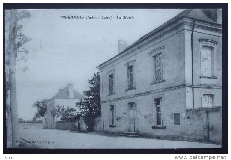 37 Ingrandes-de-Touraine INGRANDES (Indre-et-Loire) - La Mairie mairie D37D K37123K C37120C RH013001