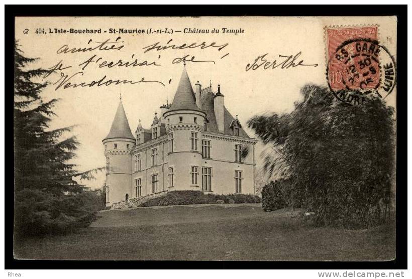 37 L'Île-Bouchard chateau D37D C37119C RH070463