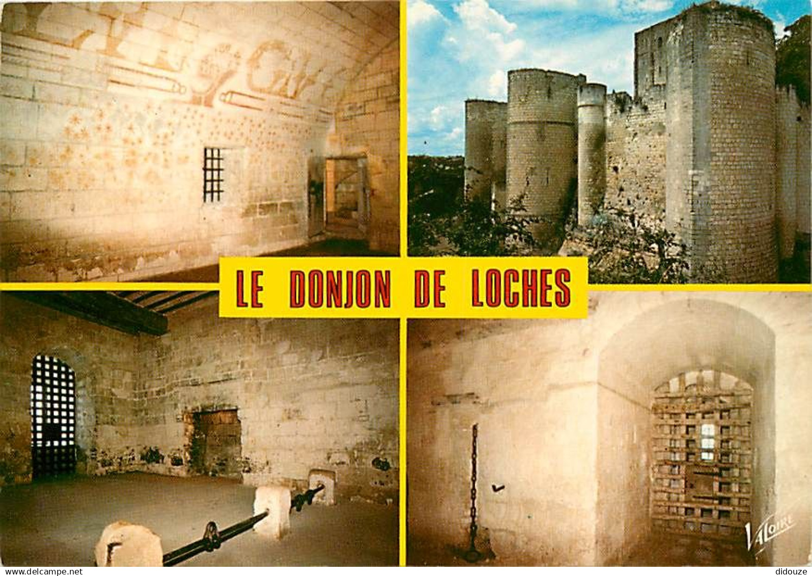 37 - Loches - Le Donjon de Loches - Multivues - CPM - Voir Scans Recto-Verso